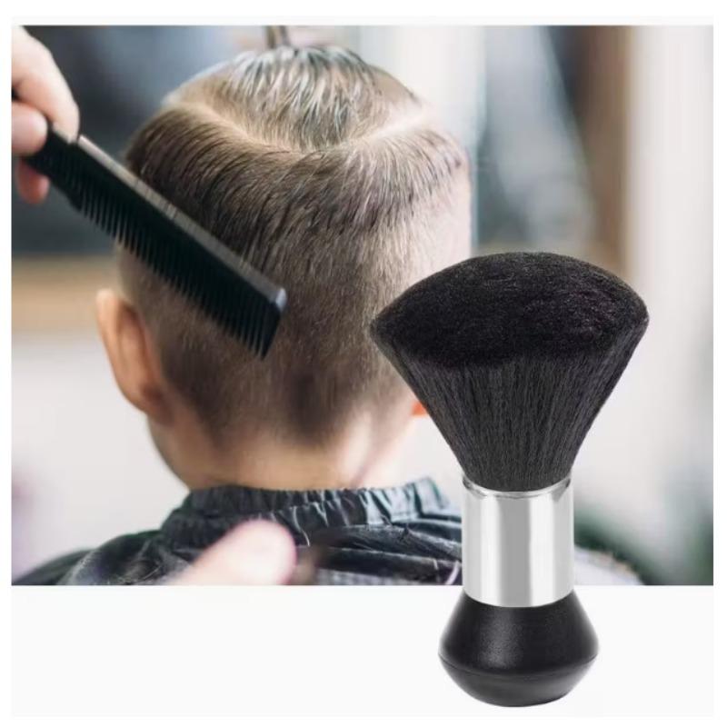 Professional Antistatic Neck Duster Brush with Soft Bristles Ergonomic Salon Tool for Barber Sweeping Brush Hairdressers