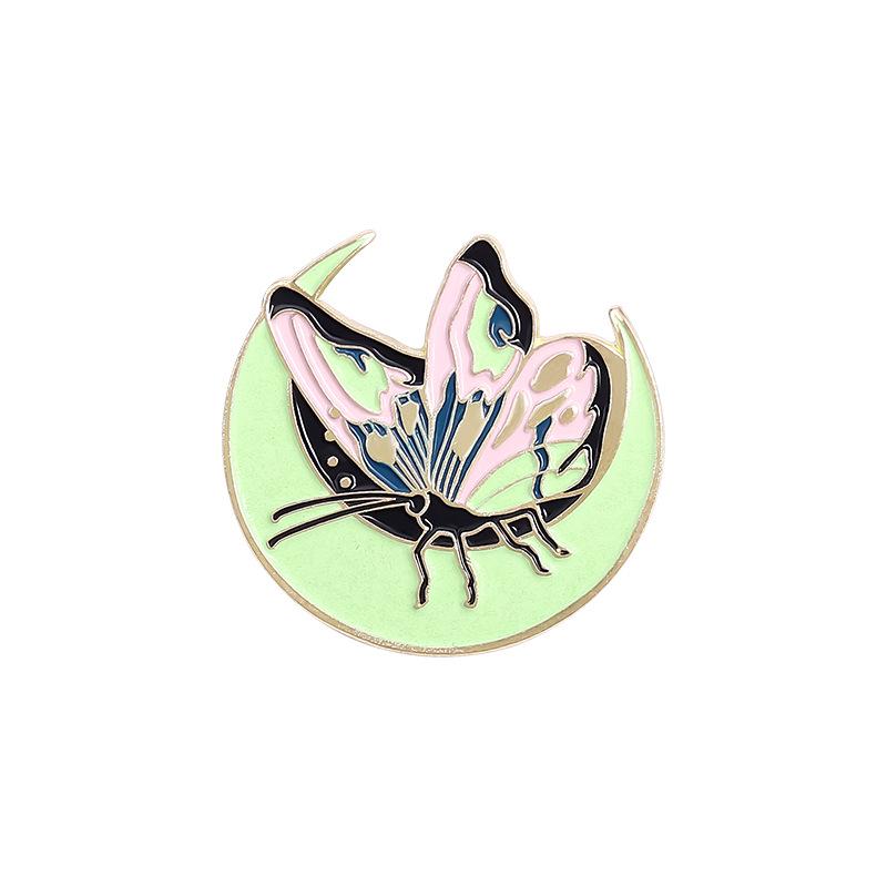 European & American Butterfly Brooch Set - Metal Badge Insect Accessories