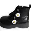 1Pc Removable Metal Daisy Flowers Martin Boot Shoes Buckles Decoration Pendant Martin Boots Shoe Accessories Y2K Party Jewelry