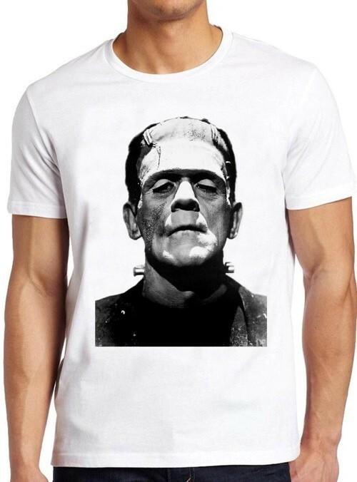 Frankenstein Halloween Horror Movie Cult Classic Film Cool Gift Tee T Shirt M134 L