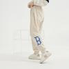 New MLB Knitted Sweatpants Unisex Light Beige 3APTM0831-43BGL