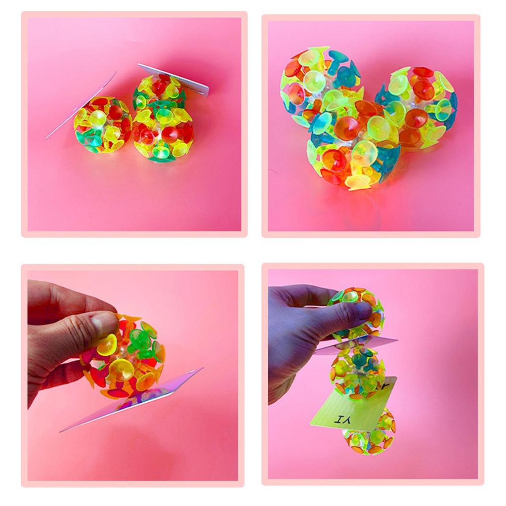 Suction Ball Toy Cup Ball, Novelty Party Favor Interactive Play for