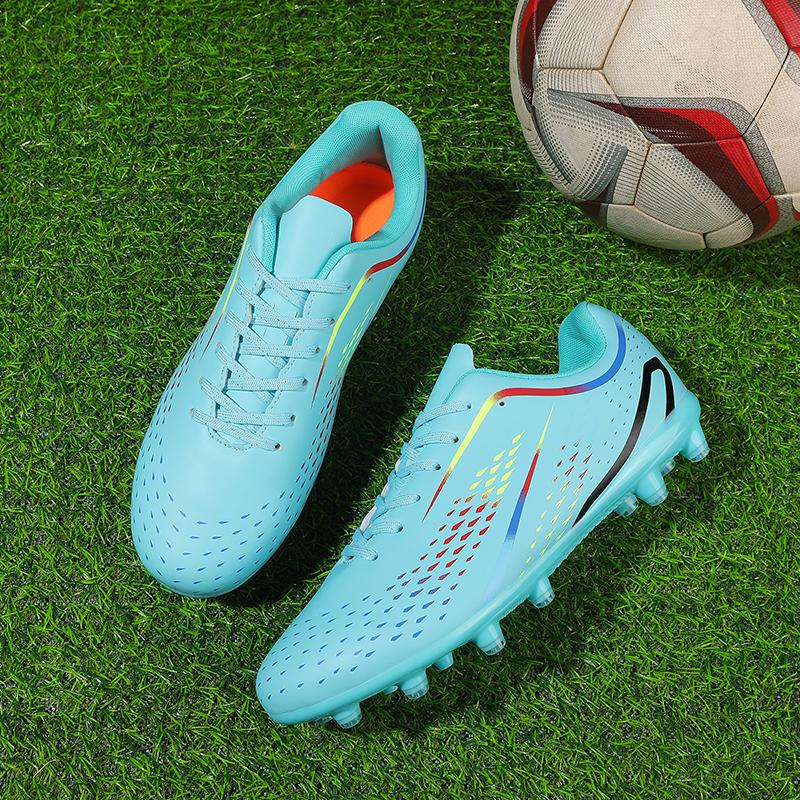 Soccer Cleats with Long & Short Studs, Durable and Lightweight Football Shoes for Boys and Girls,Match Training Football Shoes
