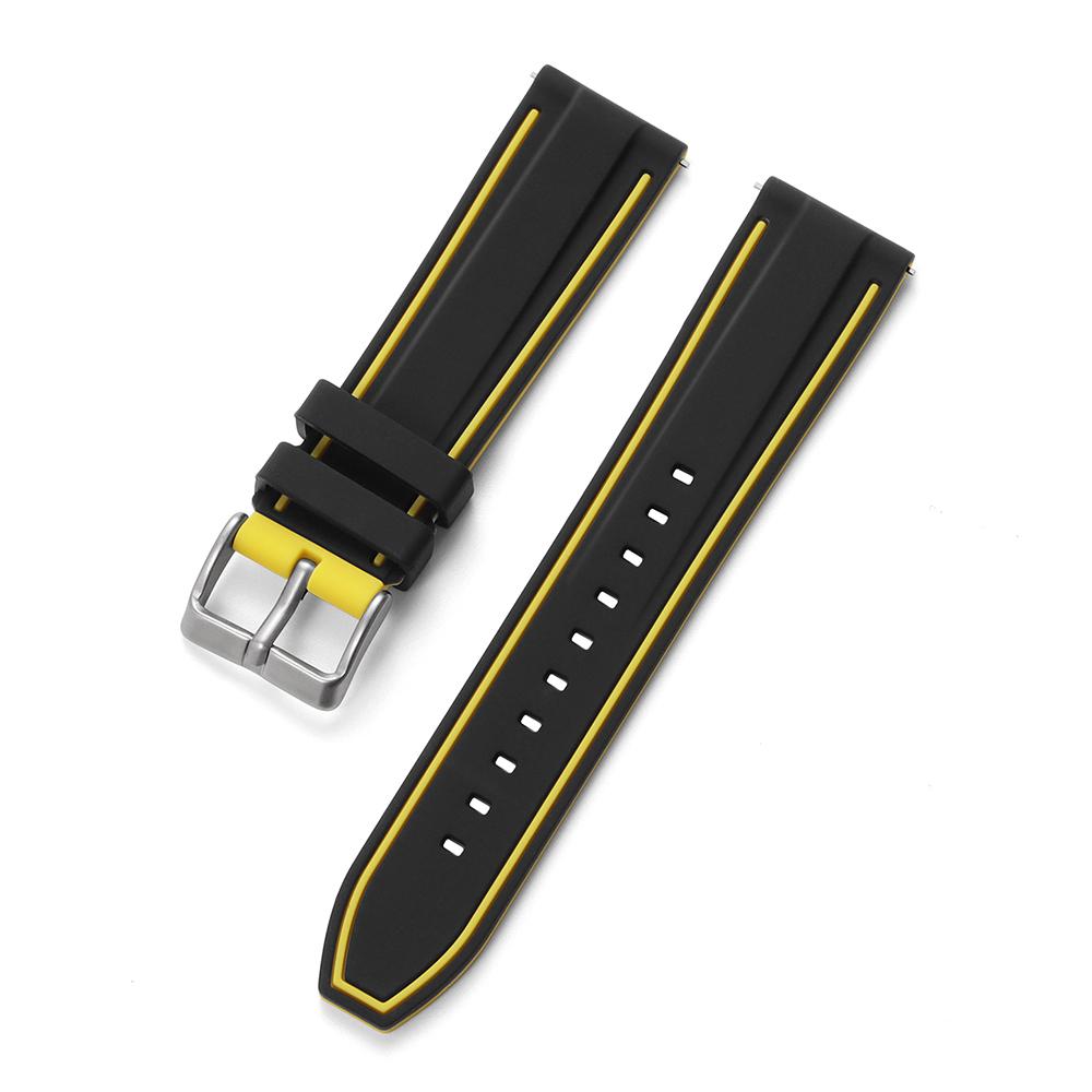 Heißer Verkauf 20MM 22MM Silikon Uhrenarmband 20/22mm Universelles Uhrenband Armband für P22 Smartwatch & Andere Uhren Armband