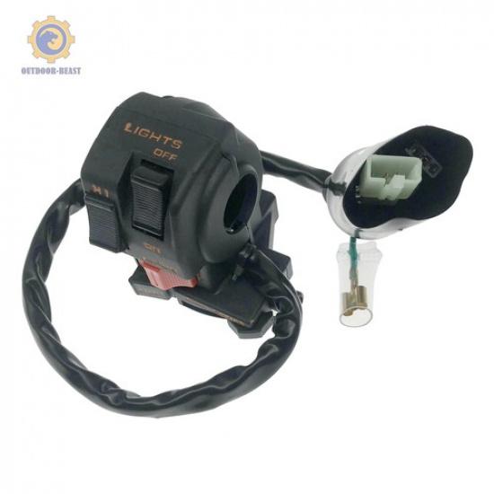 Kill/Light/Hi/Low/Starter Switch for Honda ATC250 250SX 1985-1987