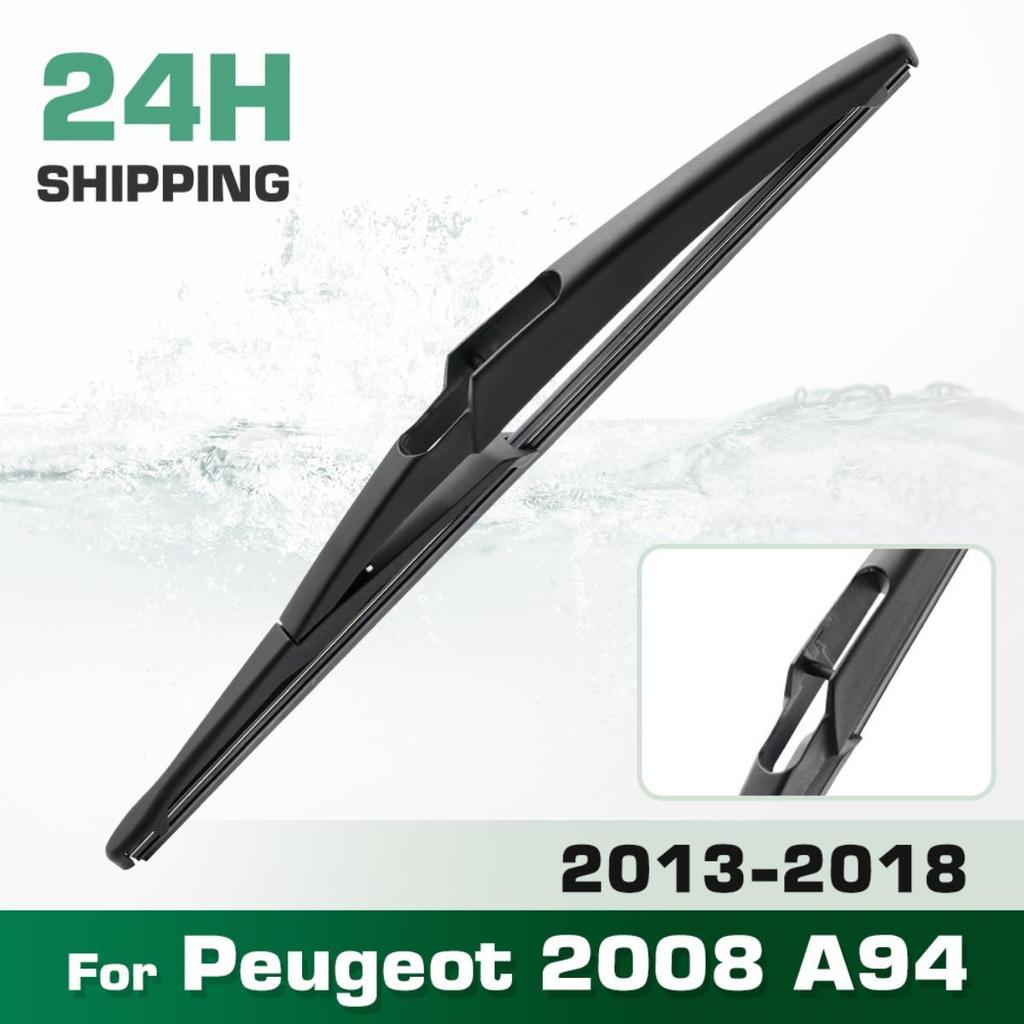 Heckscheibenwischerblätter, Premium-Ganzjahreswischerblätter Ersatz für Peugeot 2008 A94 2013-2018, Naturkautschuk Bajonett, Einfach zu installieren 12″