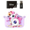 HD Dual Camera Cartoon Toy for Kids - Video Recording & SLR Digital Holiday Gift
