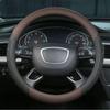 3D Embossed Steering Wheel Cover - Business Style, Comfortable, Breathable, Year-Round Massage for Cars