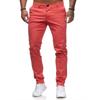 Fashion Men's Sport Color Bandage Casual Loose Sweatpants Drawstring Pant