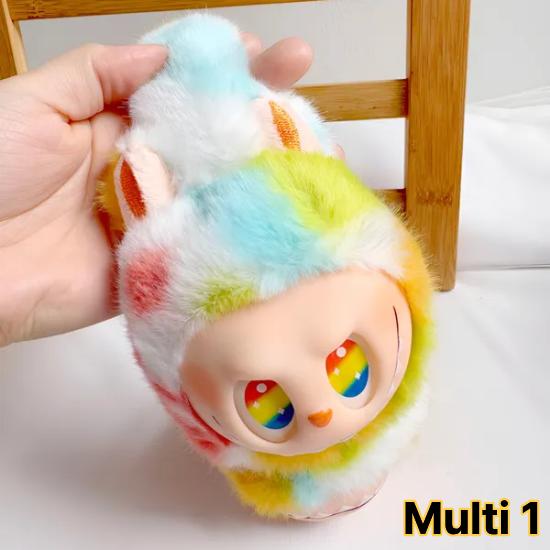 Labubu „Big Into Energy“ Plüsch-Ohrenwärmer – Ultraweiche Winter-Ohrenwärmer für Outdoor, Reisen & Alltagsstil