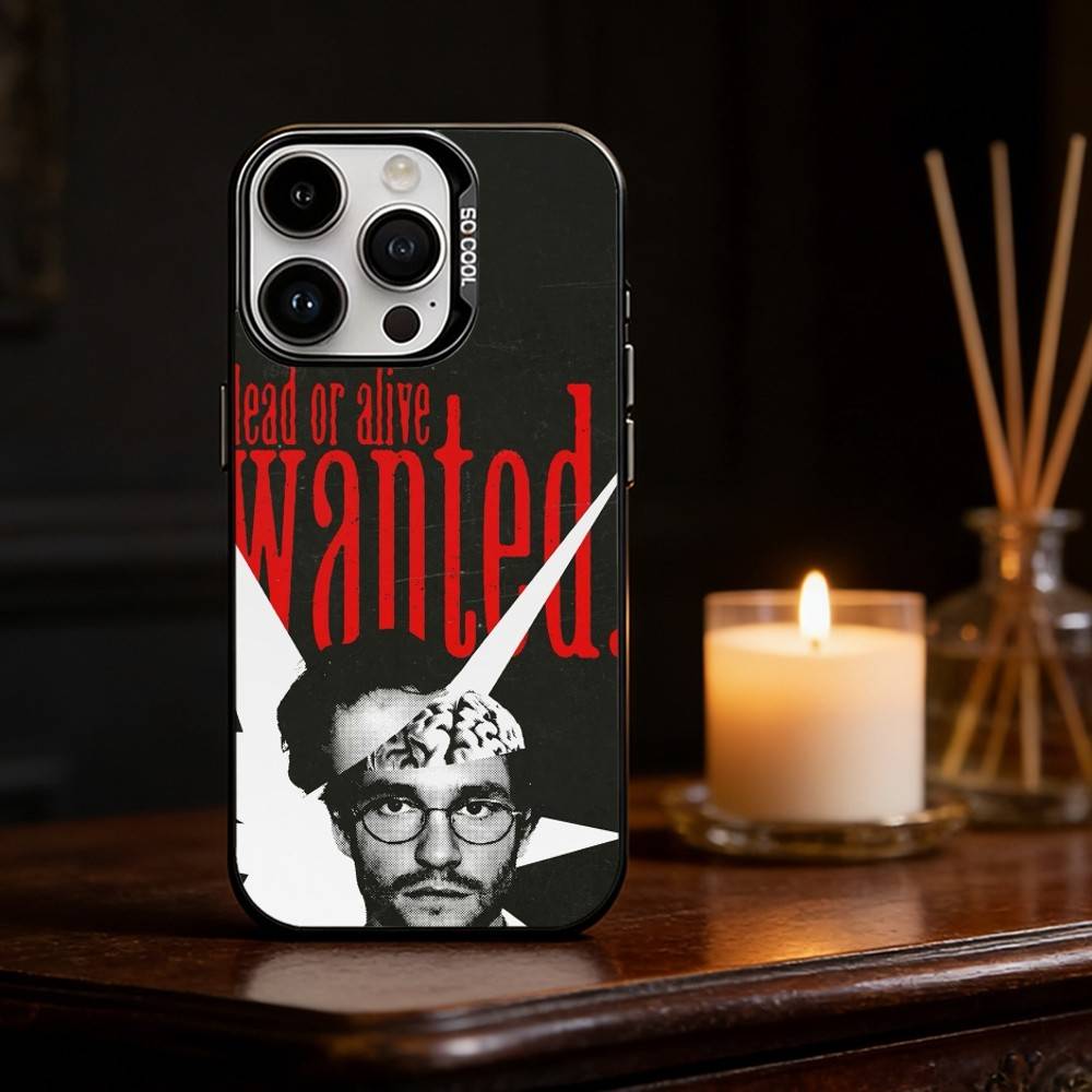 Hannibal Will Graham Phone Case For iPhone 17 16 15 14 13 12 11 Pro Max Plus Silver Matte Black Cover