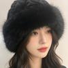 New Plush Beanie Outdoor Warmth Cold Protection and Versatile Style Women's Hat