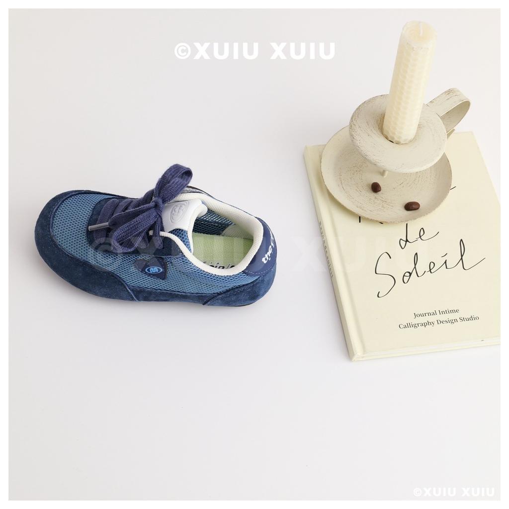 XSHX "Single Network Miao Series" Children's Thin-soled Functional Board Shoes Hidden Velcro [Wenzhou Shoes]