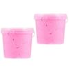 Knete für Kinder Ultraleichte Knete Pädagogisches Spielzeug für Kinder Rosa Harz Sicheres Material DIY 2 Stück