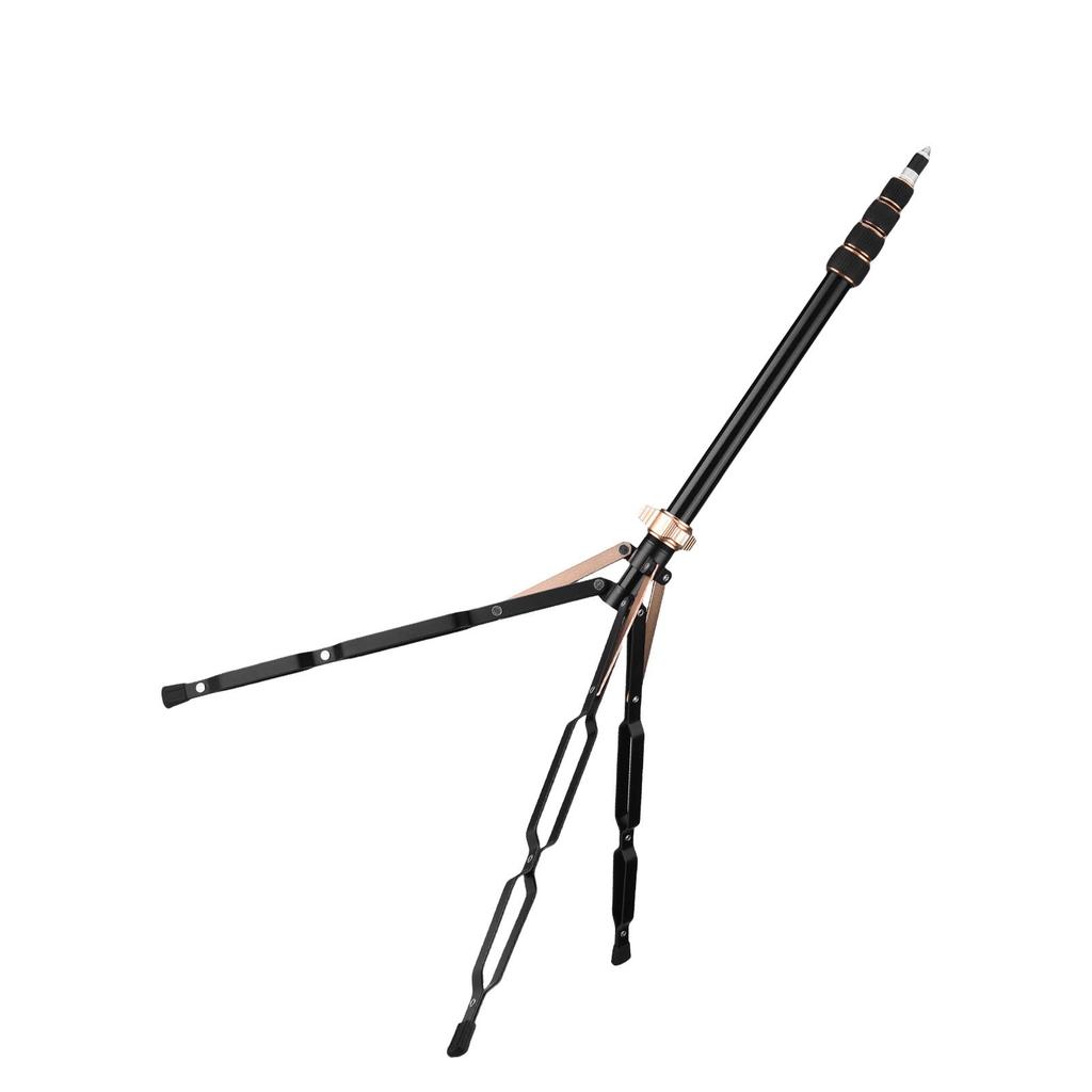 Camera Tripod 7.2ft 2.2m with Folding Reversible Legs and Carry Bag Portable Light Stand for Photography