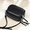 Genuine Leather Women's Mini Bag New Fashionable and Versatile Handbag Women's One Shoulder Crossbody Bag Women