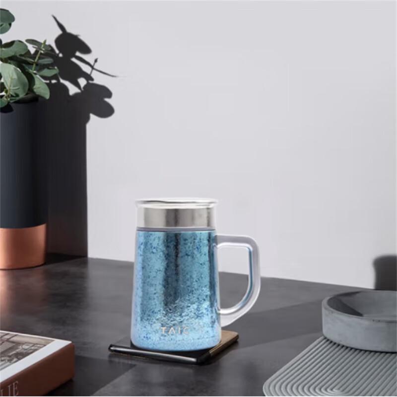 TAIC Pure Titanium Insulated Mug with Handle and Filter