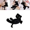Black Cat Plush Pillow Large Soft Toy For Bedside Decor And Gift Idea