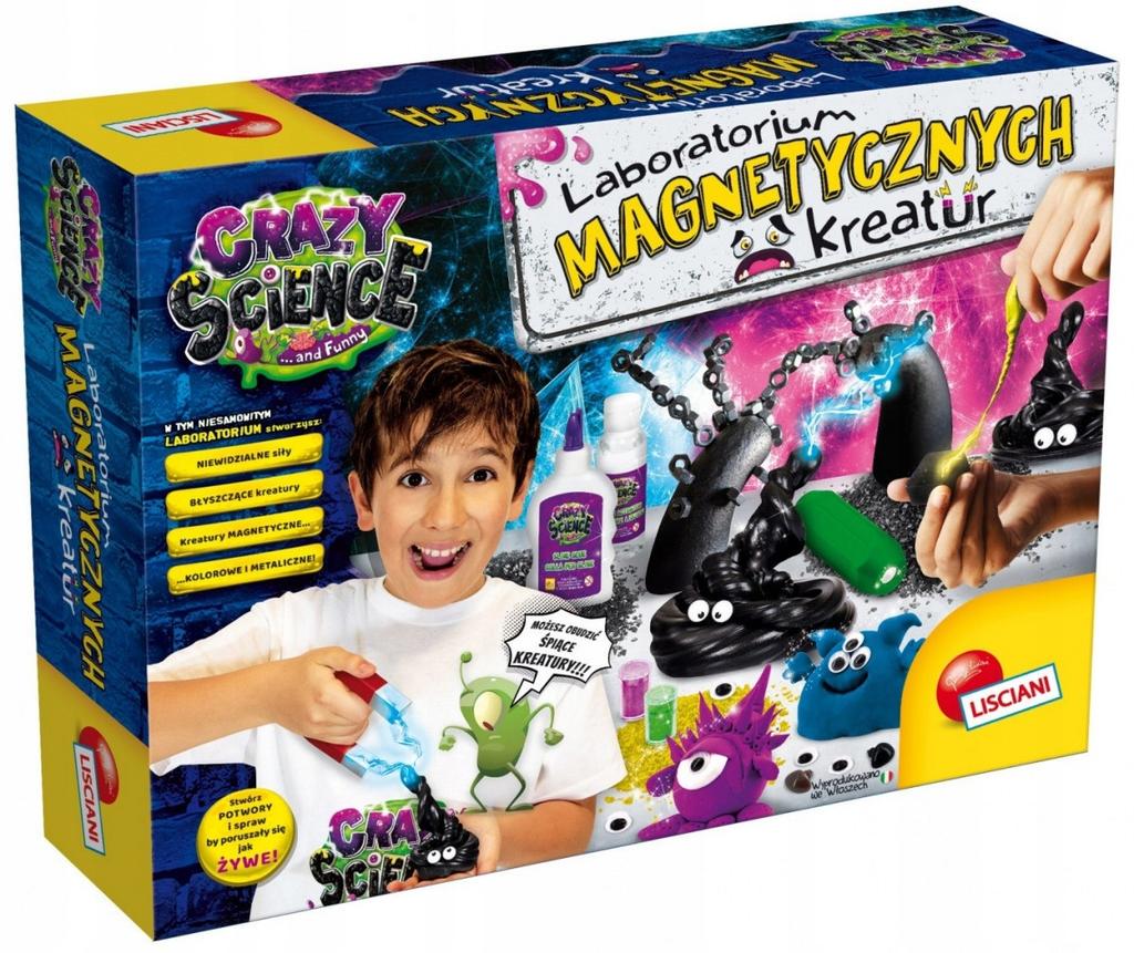 Crazy Science Laboratorium Magnetyczny Creatur