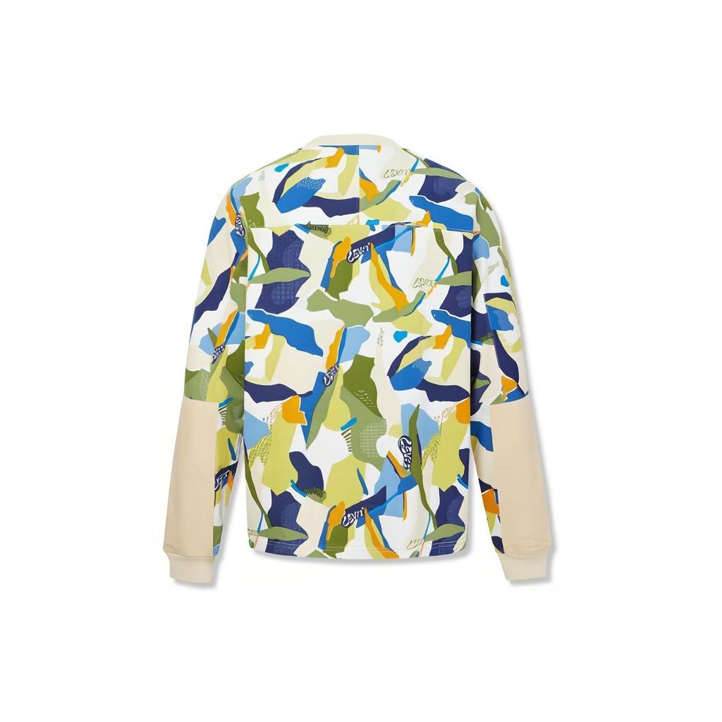 Levis Camo Print Crew Neck Pullover Sweatshirt Men sweatshirt A6389-0000