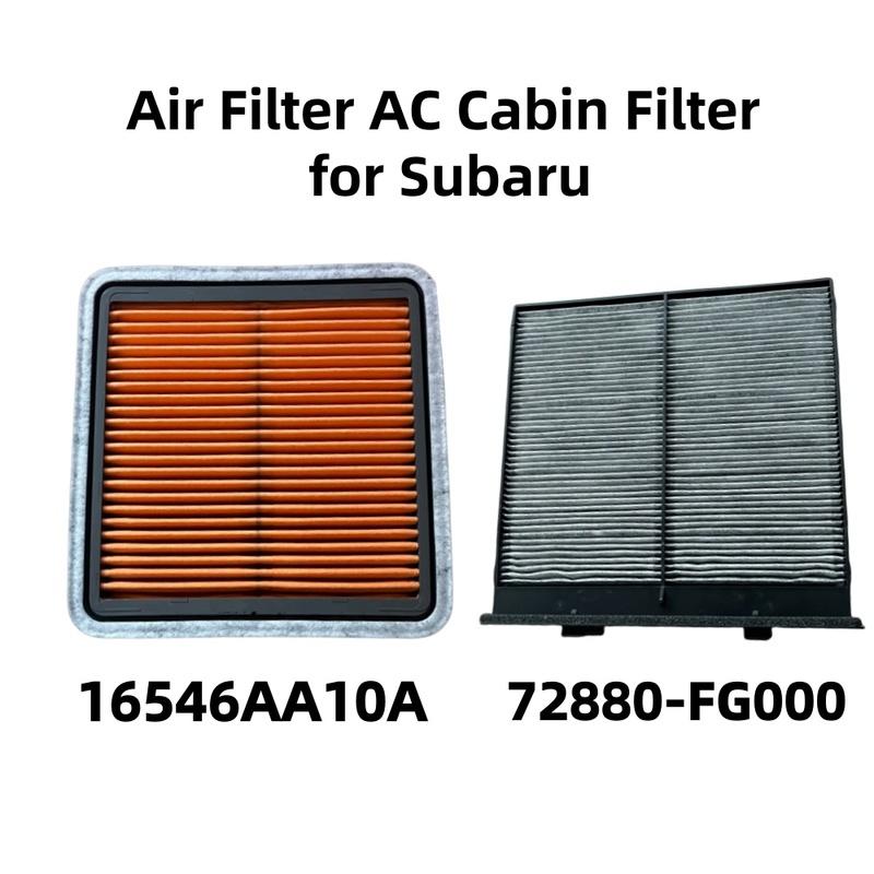 Car Cabin Air Filter 72880-FG000 for SUBARU FORESTER XV IMPREZA WRX 16546AA10A Air Conditioning Filtration Purification Parts