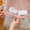 Organizzatori da appendere con apertura extra larga, design a cartone animato, resistenti all'acqua, borsa da parete salvaspazio per la casa, cucine, bagni