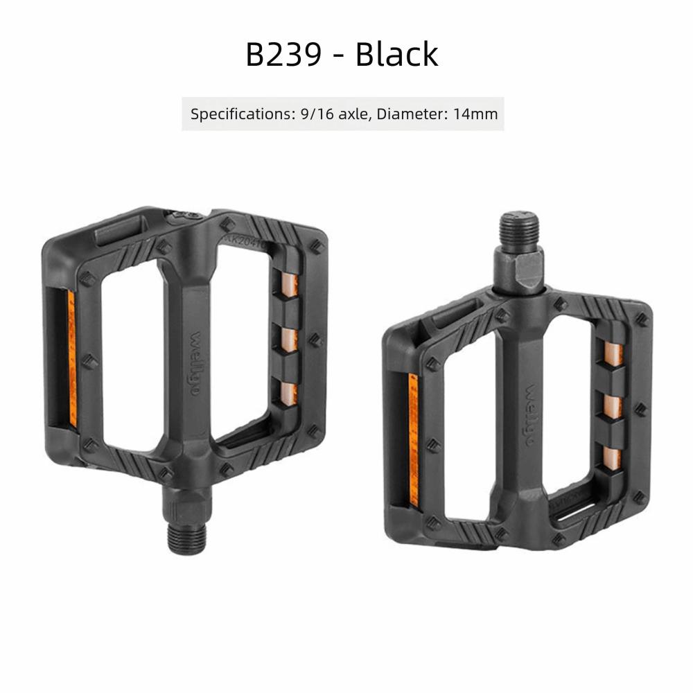 1 Pair Anti-slip Bicycle Pedals 1/2 Axis Foot Plat High Quality Bike Pedal  MTB Road Bike