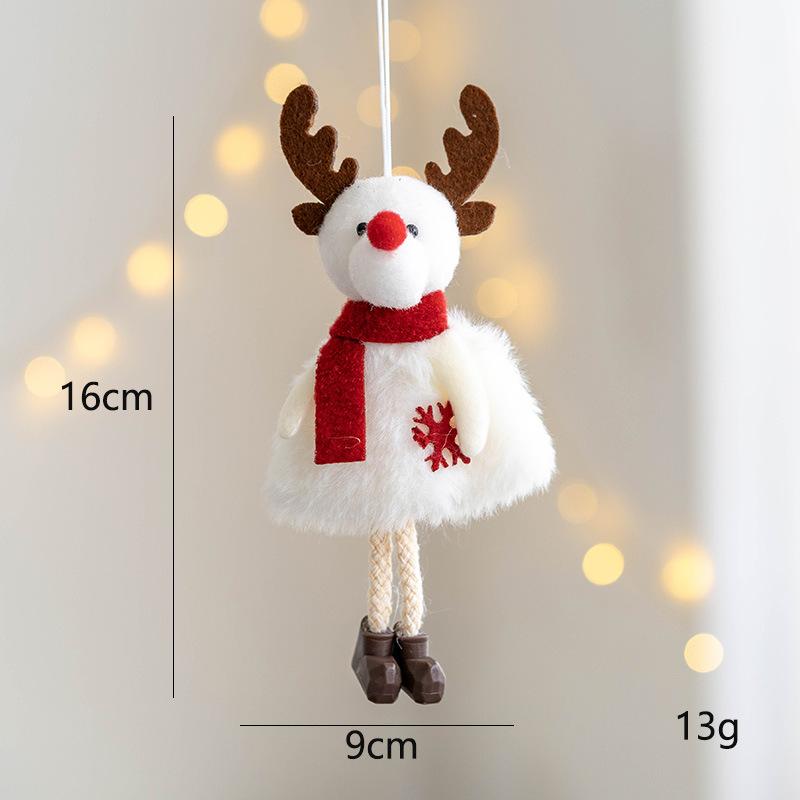 New Pretty Christmas Angel Doll Ornaments Merry Christmas Decorations For Home Garland Christmas Trees Home Festival Decorative