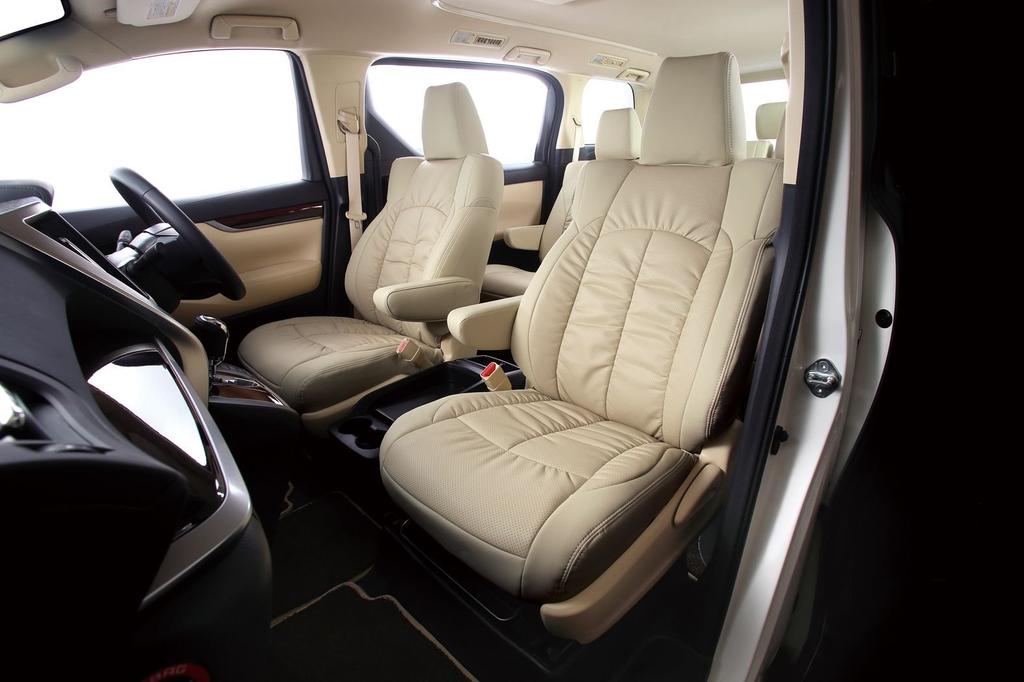 Clazzio Seat Covers for Move Clazzio Jacca Tan Beige L175S/L185S ED-0687