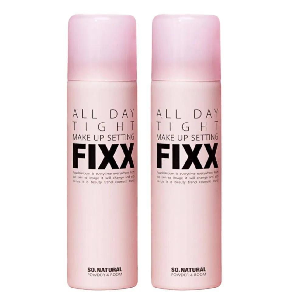 SO NATURAL All Day Makeup Setting Fixer 120ml (2 bottles)