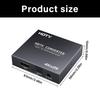 HDTV Sound Splitter 4K@60Hz Mit Optischem SPDIF 3,5mm Anschluss Für Digitalen Sound TV Spielkonsolen Lautsprecheranschluss