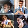 Creative Pattern Phone Case For Samsung Galaxy S26 Ultra S25 FE S24 S23 S22 Plus S21 FE Built-in Metal Plate Magnetic Silicone Cover