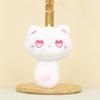 Adorable Plush Cat Keychain Soft And Cuddly Toy With Pp Cotton Filling 15 Cm