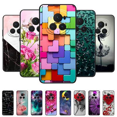 Etui For Honor Magic6 Pro Luksusowe Miękkie Silikonowe Pokrowiec TPU dla Telefonu Honor MAGIC 6 Pro 5G Etui Magic6Pro 6Pro Marmurowe Funda Capa