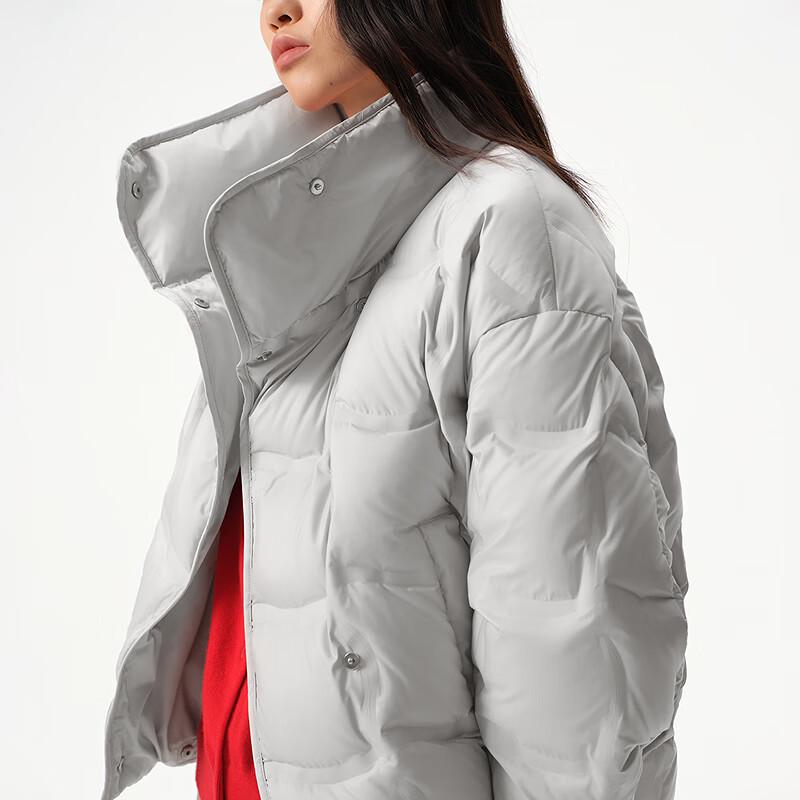 Women's Simple Short Stand-Collar Down Jacket