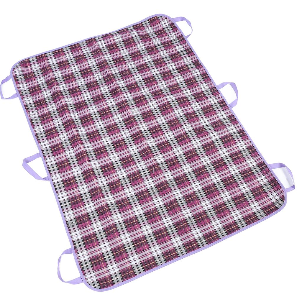 Positioning Bed Pad with Handles Waterproof Reusable Incontinence Patient Lift Bed Pad for Home