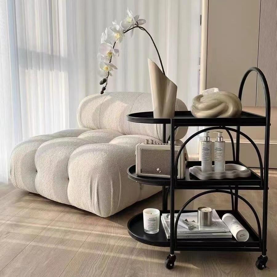 Cutie de șervețele de uz casnic, nod distractiv din ceramică, măsuță de cafea, modernă, abstractă, de birou, culoare cremă, cutie decorativă nordică pentru șervețele