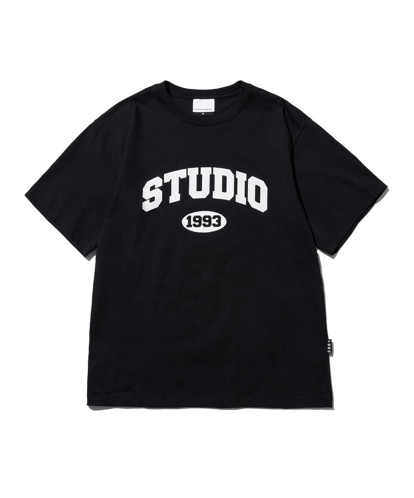 1993STUDIO Arch Logo T-Shirt_Black