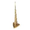 Dubai Halifah Tower Satue Landmark Building Home Decor Handmade Gifts Golden