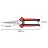 Straight Head Stainless Steel Sharp Slim Blade Labor-Saving Pruning Shears TPR Handle Household Garden Scissors Bonsai Plants