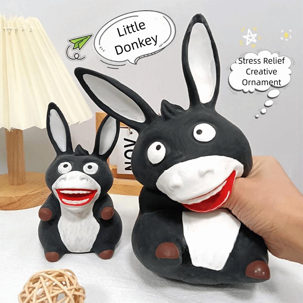Indestructible Squeeze Toy Slow Rising Donkey Shape Squeeze Toy Stress Relief Toy Anti Stress