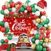 Xiyin Tiktok Temu Christmas Balloon Set Cane Elk Ornament Party