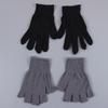 Show Three Fingers Men Nylon Gloves Show Two Fingers  Gloves Anti-skid Mittens