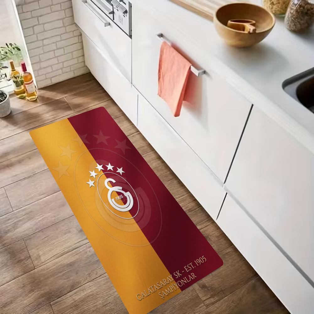 Galatasaray Kitchen Mats Durable Bathroom Pads Comfortable Rugs Carpets For Kitchen Home Office Sink Laundry Room Bathroom Decor