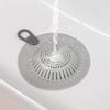 Bathtub Drain Hair Stopper Reusable Round Portable Easy To Clean Kitchen Sink Cover