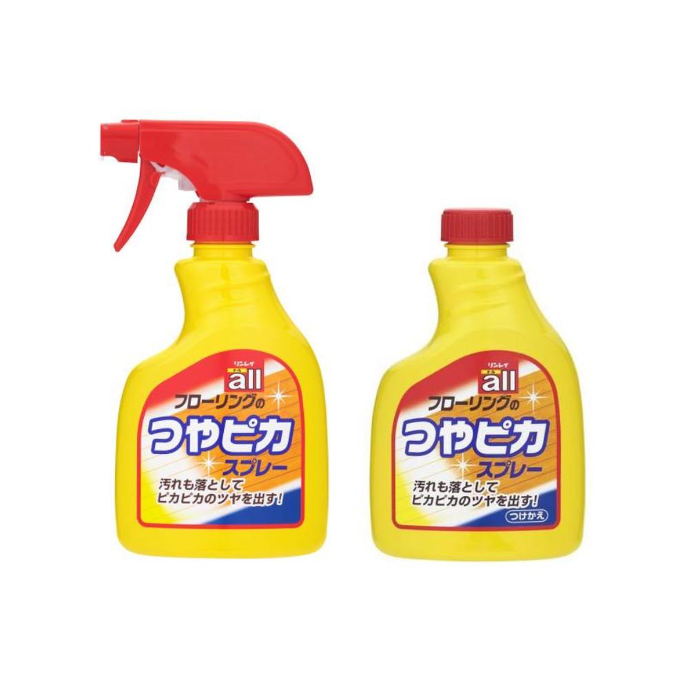Rinray Flooring Polishing Spray Main Bottle 400ml  Refill 400ml