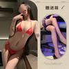 Erotic lingerie V my mini bikini three-point suit sexy bare chest flirting free