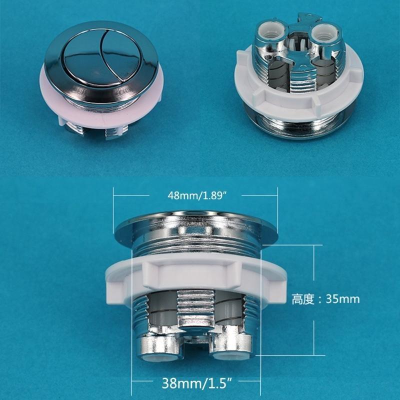 31GJ Verstellbarer Toiletten-Doppel-Druckspülknopf Toilettenwasser-Druckknopf