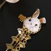 Cos Props Cute Handwork Tassels Kimono Hanfu Rabbit Hair Accessories Hair Clip Hairpin