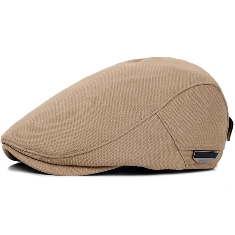 HT4774 Mens Berets Women Spring Summer Hat Sun Cap Solid Artist Painter Beret Hat Male Female Ivy Flat Cap Adjustable Beret Cap
